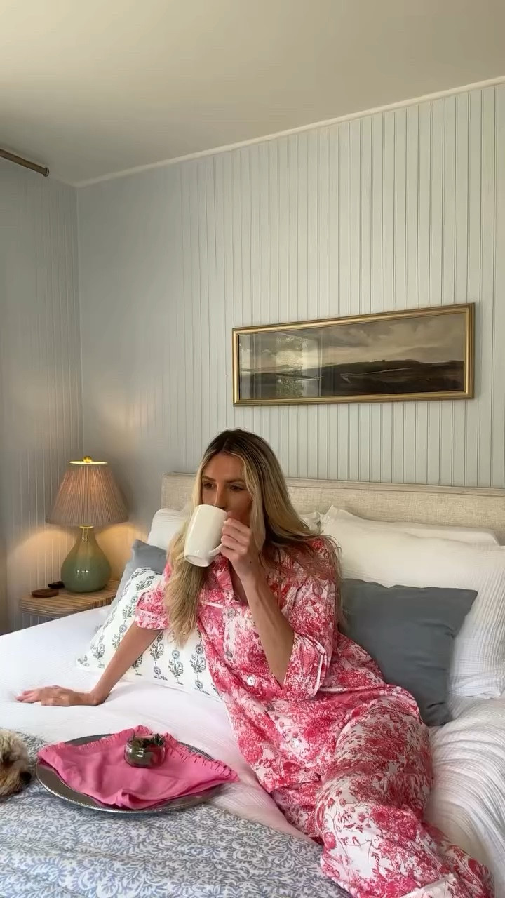Romanticizing slow mornings at home with @papinelle  
#cozyathome #pjset #home #homestyle

#LTKHome #LTKmorningroutine #LTKdayinmylife