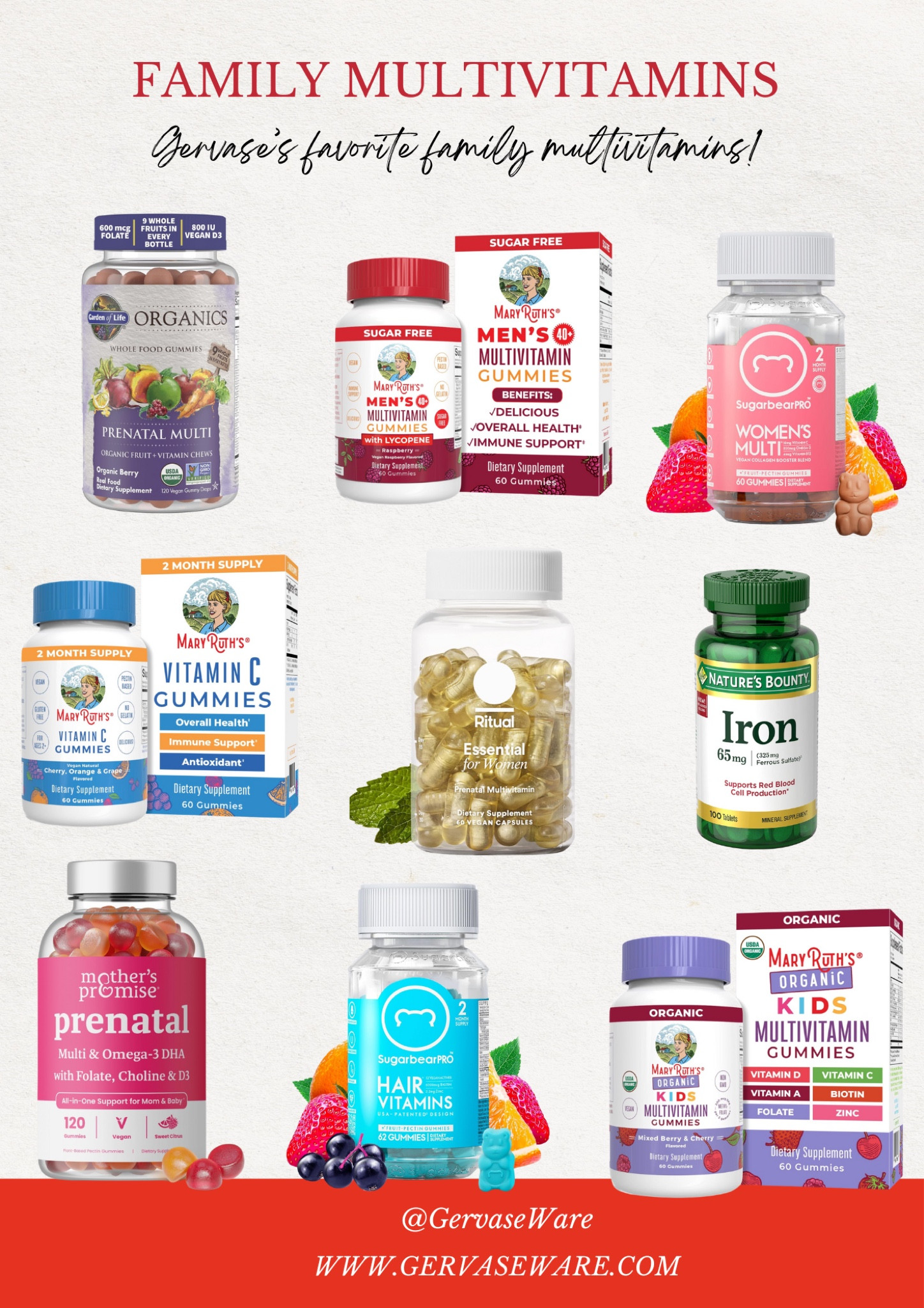 Multivitamins are important for my family. Here are some of my family favorites! 

#LTKFamily #LTKGiftGuide #LTKFindsUnder50