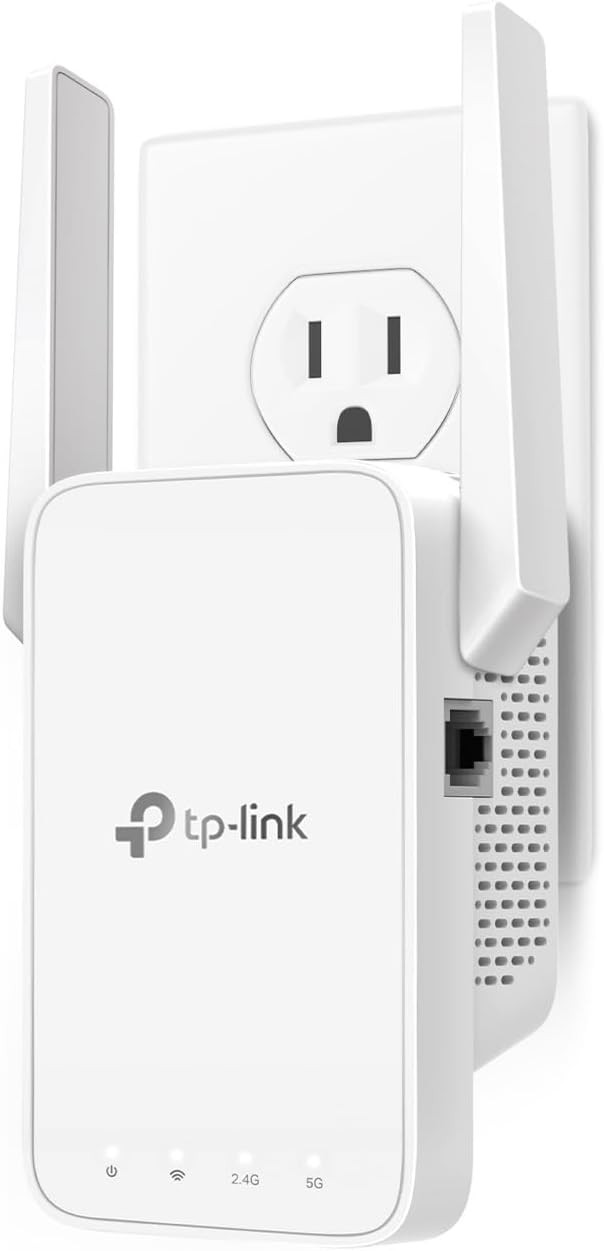 TP-Link AC1200 WiFi Extender, 2025 Wirecutter Best WiFi Extender, 1.2Gbps home signal booster, Du... | Amazon (US)
