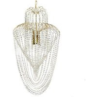 Cascade Crystal Light With Polished Brass | Etsy (UK)