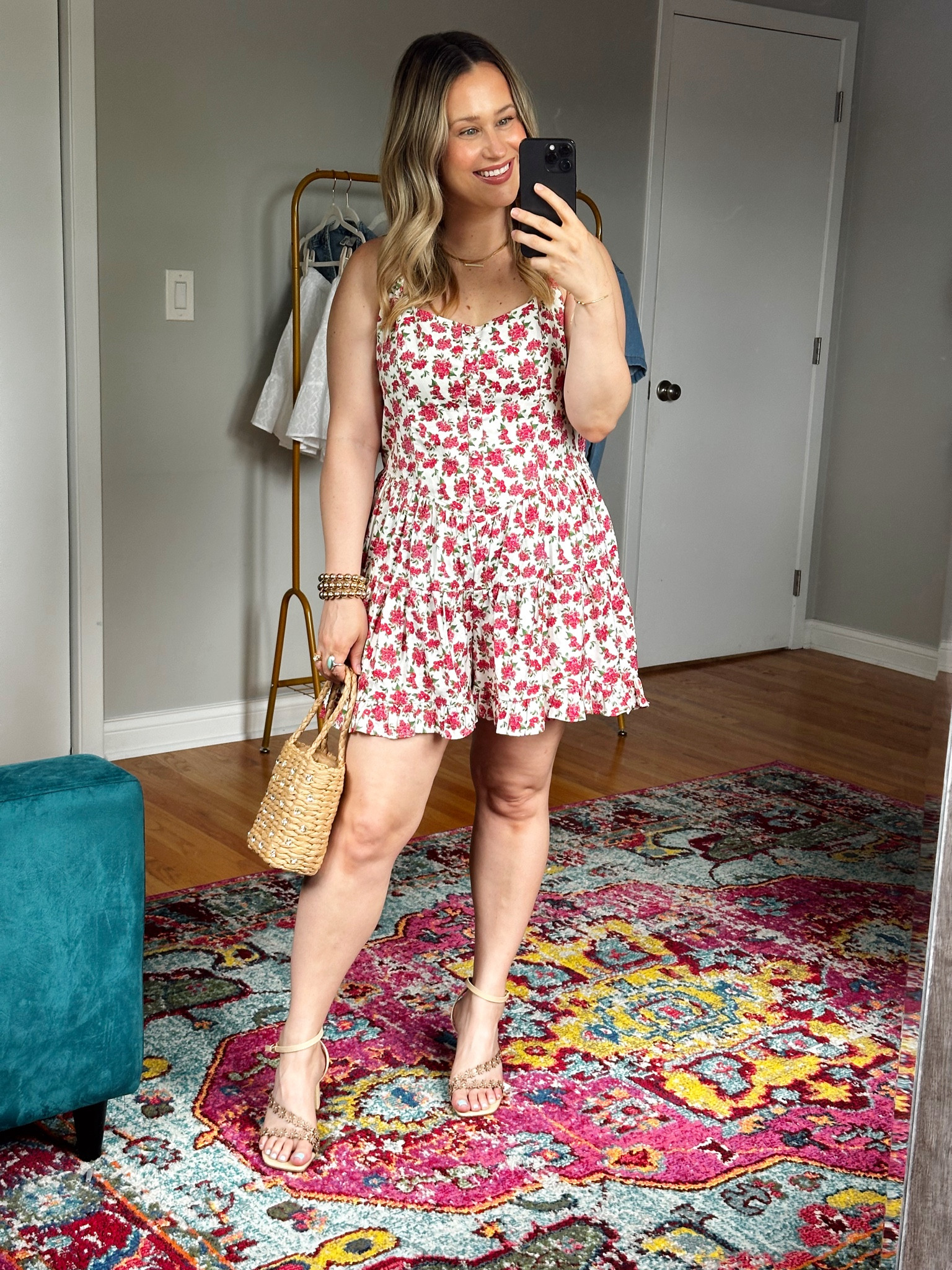 Summer outfit idea from target / #targetoutfit #summeroutfit #romper 

#LTKShoeCrush #LTKSaleAlert #LTKFindsUnder50