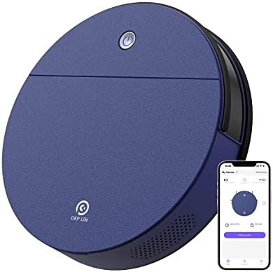 Amazon.com - OKP K3 Robot Vacuum Cleaner,Robotic Vacuum Cleaner with Self-Charging and 2000 Pa St... | Amazon (US)