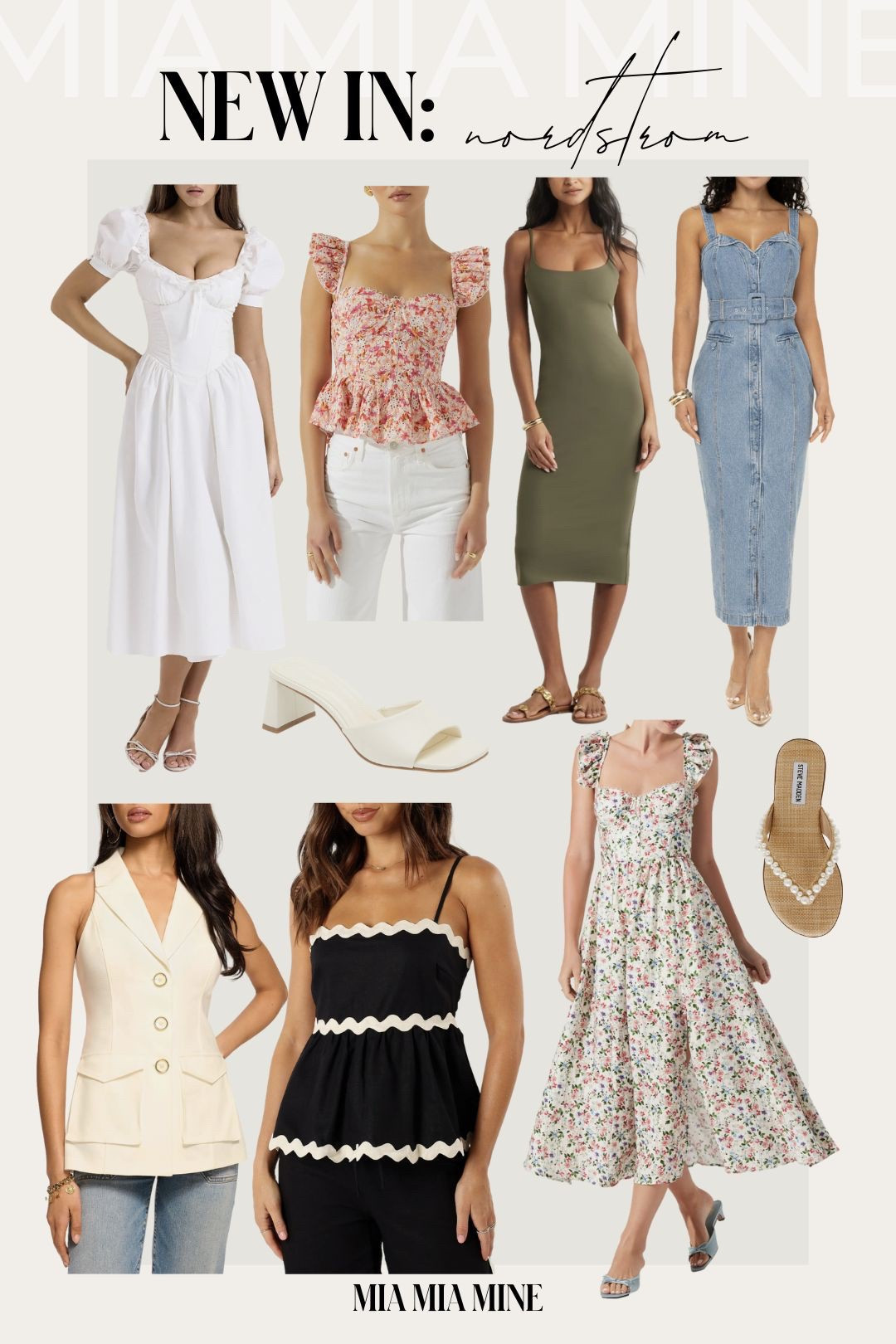 Nordstrom new spring fashion picks
Eyelet top, eyelet dress, vest tops and spring sandals 



#LTKStyleTip #LTKSaleAlert #LTKFindsUnder100