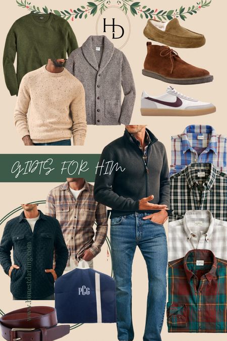 Gifts for him // gift guide // men’s sweaters // men’s shoes // men’s jeans // gifts 

#LTKHoliday #LTKGiftGuide #LTKCyberWeek