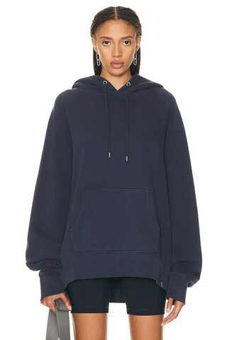 WAO The Pullover Hoodie in navy - Navy. Size S (also in XS). | FWRD 