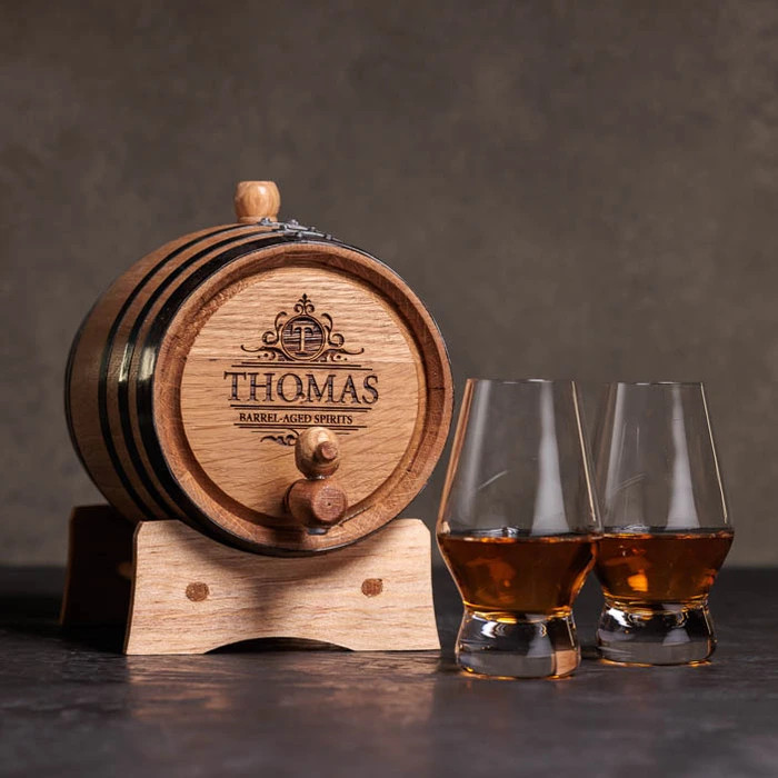 Personalized Whiskey Barrel Aging Kit | Man Crates