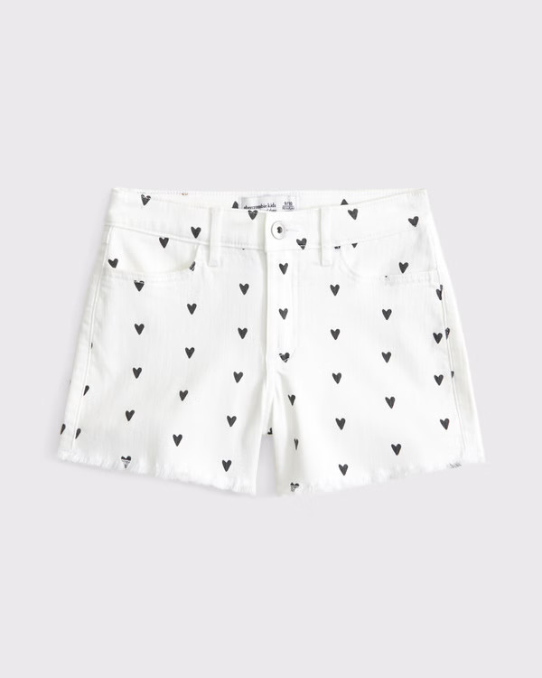 girls high rise relaxed shorts | girls bottoms | Abercrombie.com | Abercrombie & Fitch (US)