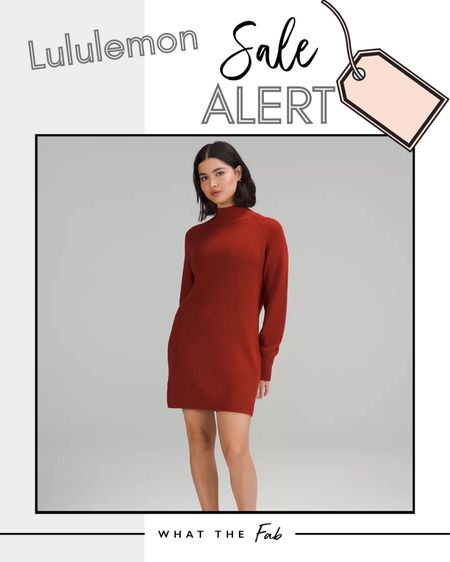 Lululemon sale, Lululemon knit dress, Lululemon dress, merino wool-blend knit dress

#LTKsalealert #LTKFind #LTKSale
