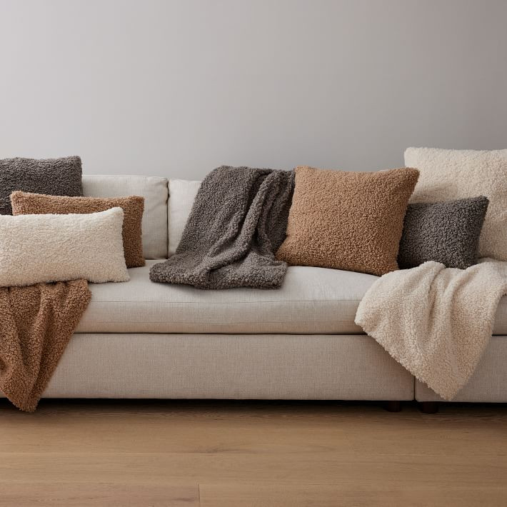 Cozy Faux Shearling Throw | West Elm (US)