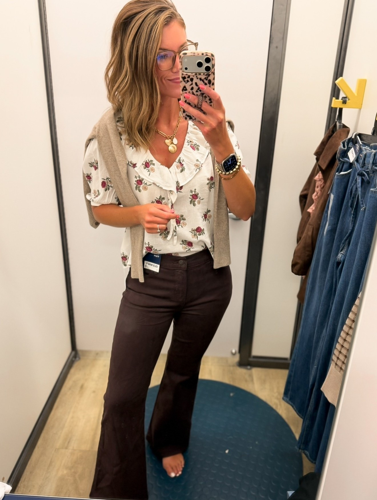 Casual Fall outfit idea from Old Navy. 
Top/small
Cardigan/ small
Jeans/ 6 regular length

#LTKSeasonal #LTKOver40