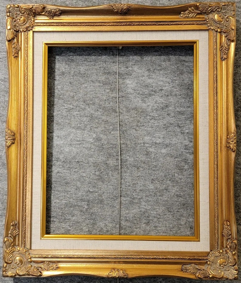 3 Gold Picture French Louis XVI Style Vintage Photo Frame Portrait NICE Art Gallery 637GL - Etsy | Etsy (US)