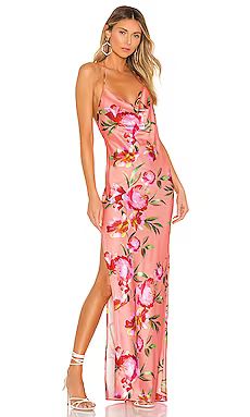 NBD Nicolette Gown in Watercolor Rose from Revolve.com | Revolve Clothing (Global)