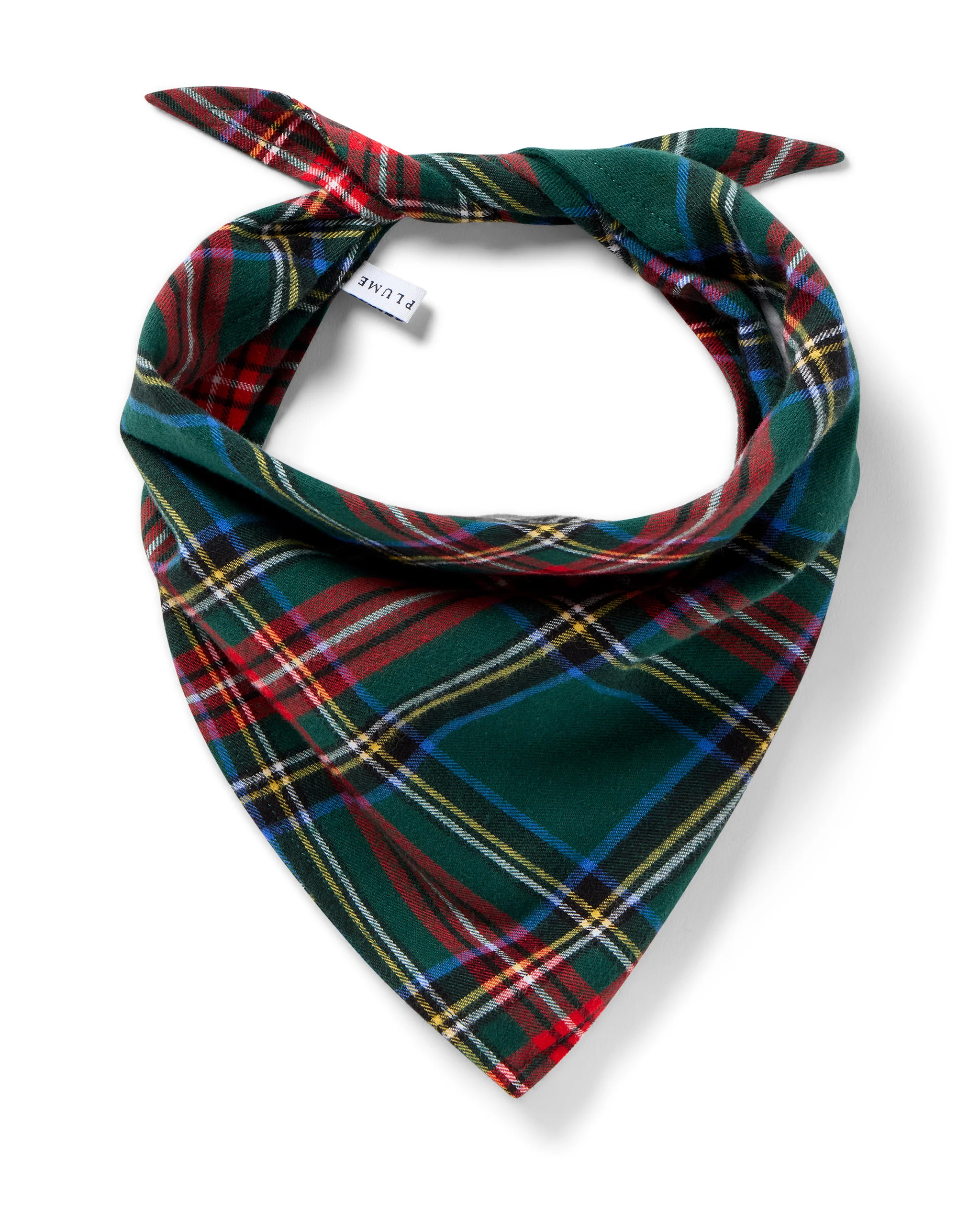 Twill Dog Bandana in Kensington Tartan | Petite Plume