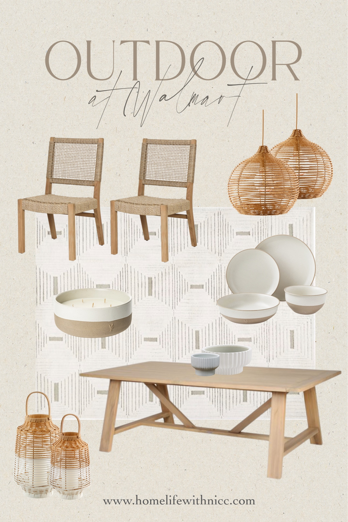 Outdoor furniture from Walmart. Patio furniture, outdoor dining, outdoor spaces, patio decor

#LTKhome #LTKSeasonal #LTKunder100