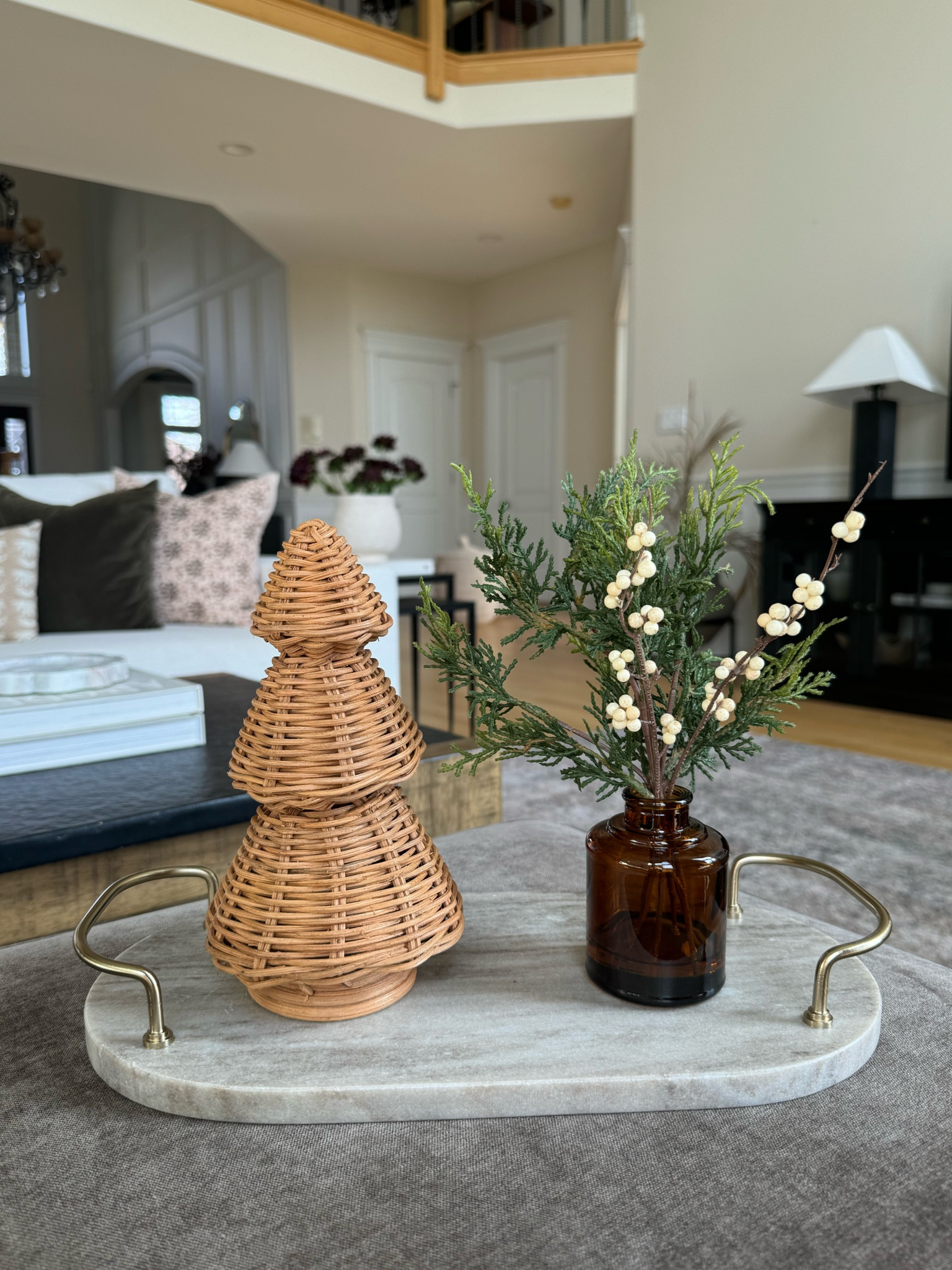 Target Holiday finds and the prettiest tray! You can use the tray for styling or for serving! @target @targetstyle #targetchristmas #target #targetstyle #targethome #christmas 

#LTKCyberWeek #LTKHoliday #LTKHome