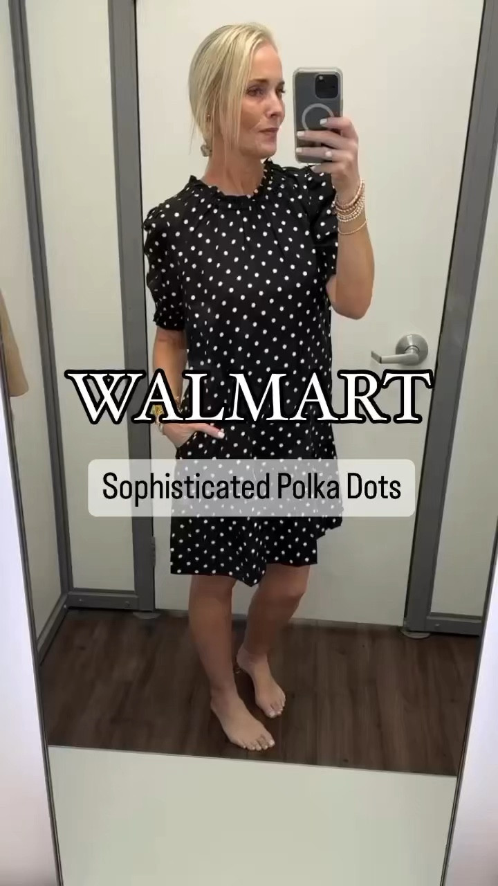 Prints are all the rage this summer, but I know not everyone wants to refresh their wardrobe with a new print every season. That’s why I adore the classic black and white polka dot print—it’s timeless and always in style! 

Walmart has nailed it with this print in two fabulous styles: a sophisticated dress and a chic top. Whether you're a dress lover or prefer a stylish top paired with pants, Walmart has got you covered! These pieces are so elegant and versatile!


Age 53
5’8
140ish lbs
6/8/M



#LTKOver40 #LTKFindsUnder50 #LTKStyleTip