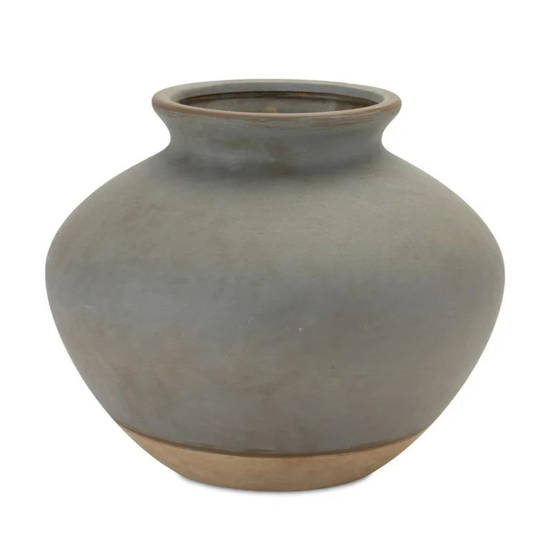 Melrose International LLC Vase 9"D x 7.5"H Ceramic - Walmart.com | Walmart (US)