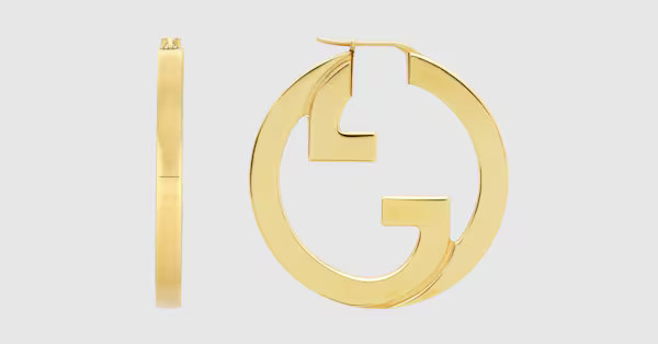 Gucci - Gucci Blondie hoop earrings | Gucci (US)