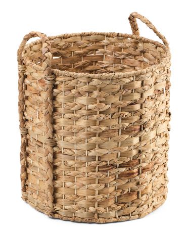 Small Round Natural Storage Basket | TJ Maxx