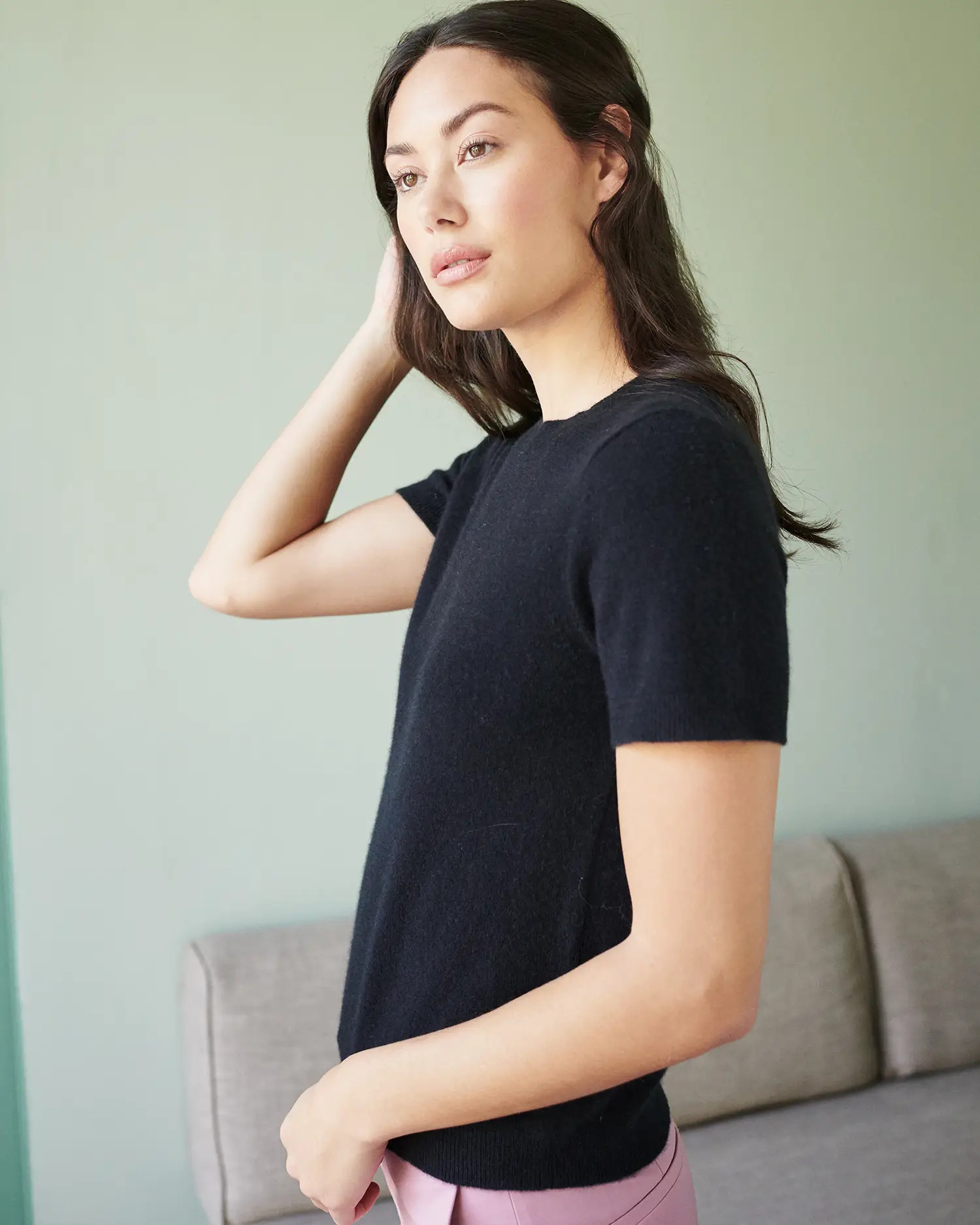 Mongolian Cashmere Tee | Quince