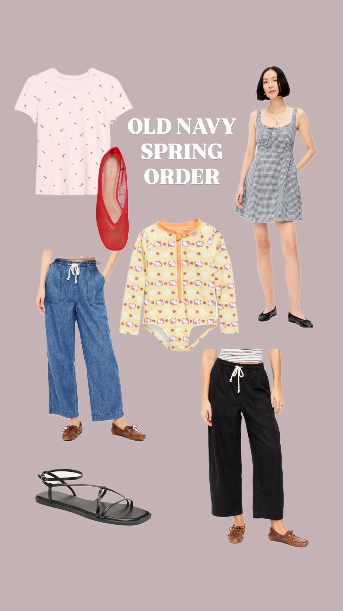 Spring order from Old Navy 🌷 
Ordered a large in the dress and shirt, and a medium petite in the pants. Try on haul coming as soon as it arrives :) 


#LTKMidsize #LTKootd #LTKSaleAlert