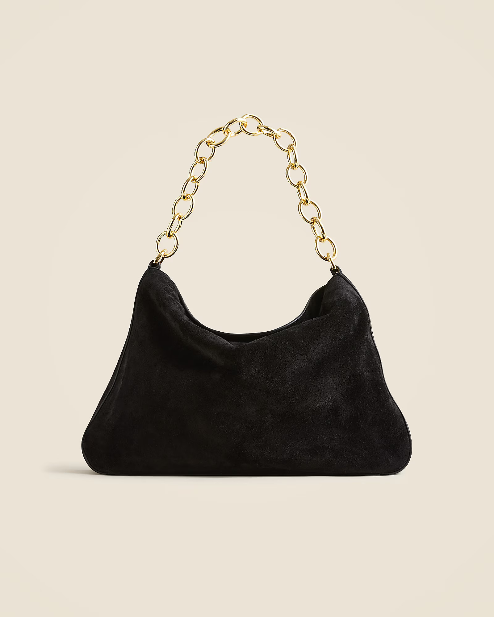 Berkeley chainlink shoulder bag in suede | J. Crew US