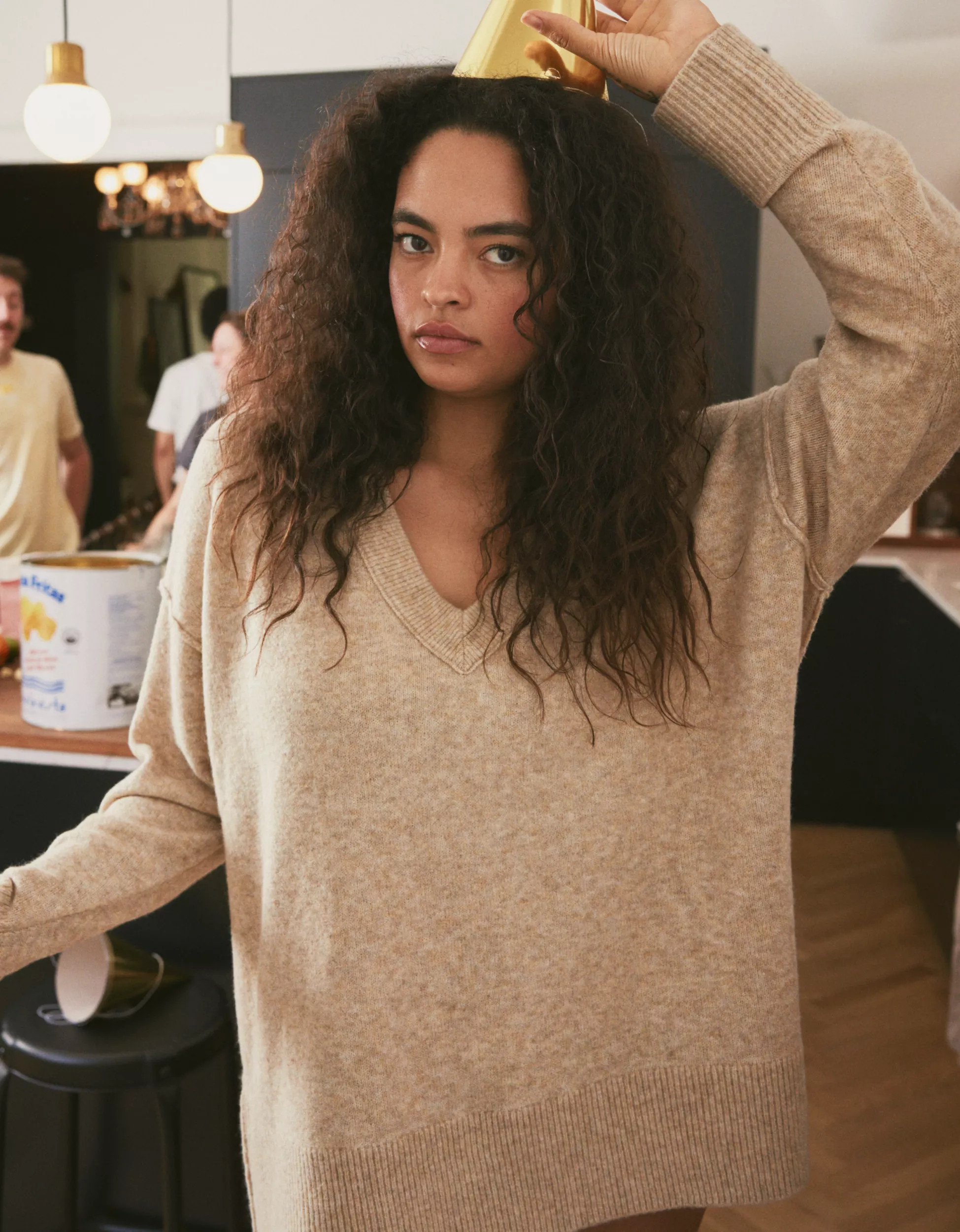 Aerie Unreal V Neck Sweater | American Eagle Outfitters (US & CA)