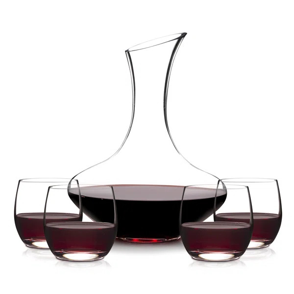 Armatha 5 Piece Wine Decanter Set | Wayfair North America