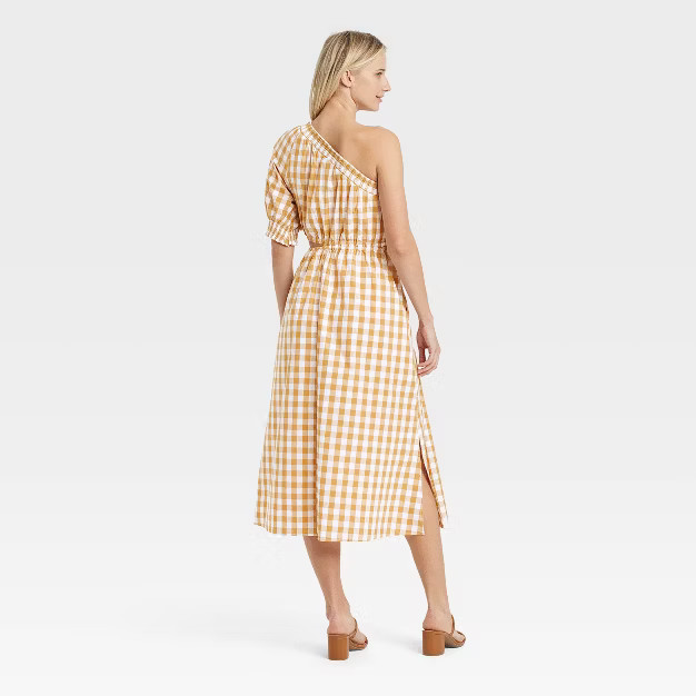 Women's Puff Short Sleeve Cut Out Dress - Who What Wear™ | Target