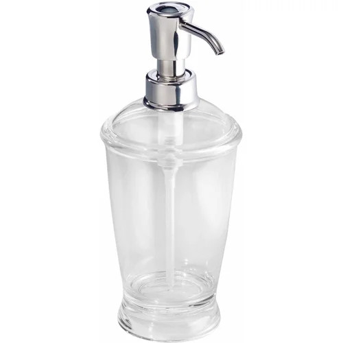 InterDesign Franklin 12 ounce Soap Pump, Clear | Walmart (US)