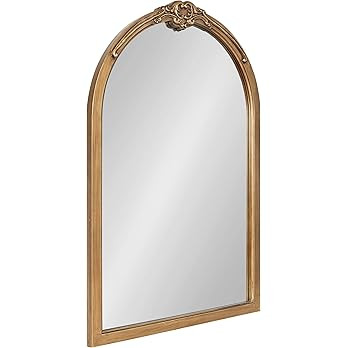 Kate and Laurel Astrid Arched Ornate Mirror, 20 x 30, Antique Gold, Traditional Decorative Arch W... | Amazon (US)