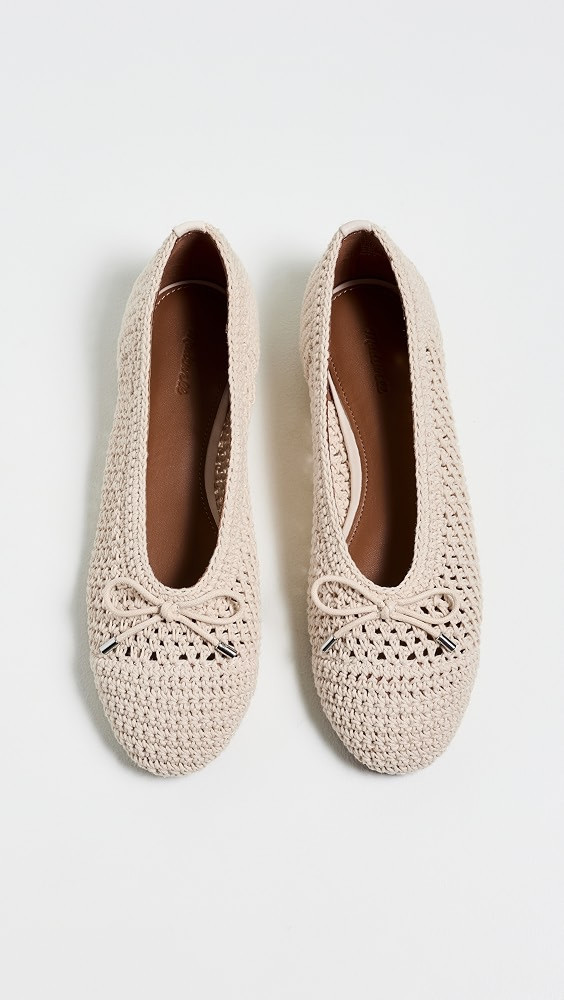 Hester Crochet Ballet Flats | Shopbop