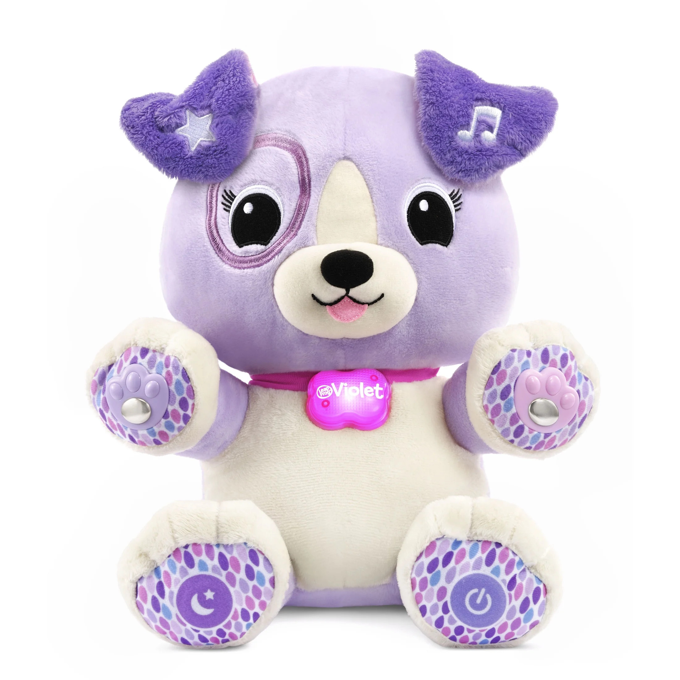 LeapFrog My Pal Violet Smarty Paws Plush, Plastic, Metal Baby and Toddler Toys | Walmart (US)