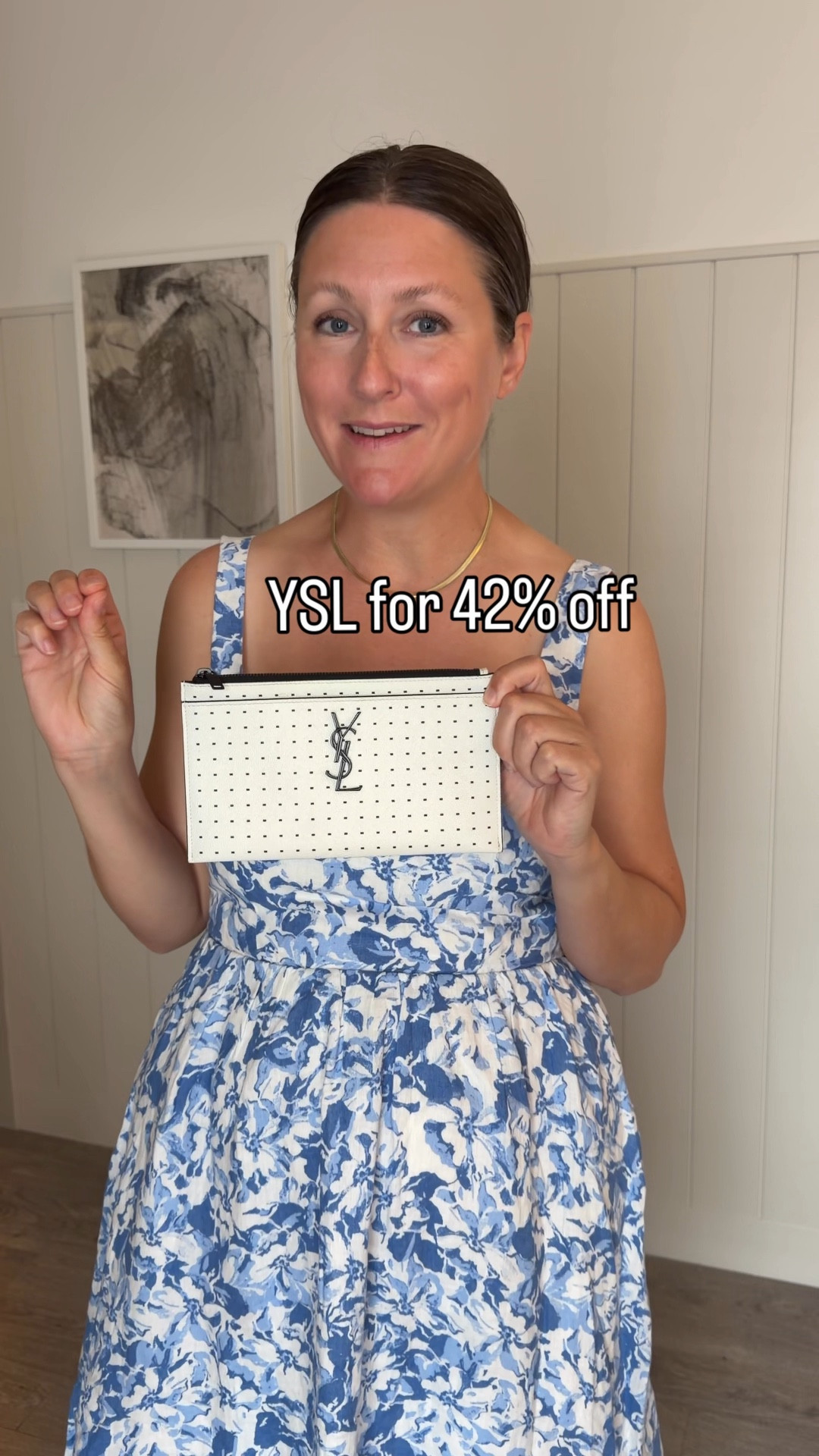 This Saint Laurent Bill Pouch was a secondhand find and I’m obsessed. Found it on Fashionphile for 42% off in excellent condition, and it’s one of those pieces that just fits into everything — use it as a clutch or throw it into a bigger bag to keep things organized. The leather is beautiful, the design is super clean, and I love that it’s actually discontinued so it feels a bit more special. If you’ve been thinking about getting into secondhand designer, this is exactly why — you can find pieces like this for way less, and sometimes they’re even better than what’s currently out. Linked here along with some other killer deals. 🤫

#fashionphilepartner #fashionphilefinds @Fashionphile 

#LTKMothersDay #LTKootd #LTKSaleAlert