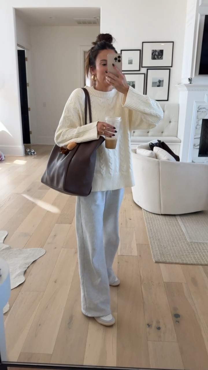 Cozy laid back fell outfit 🤎

Wearing size M in white sweater & small in Abercrombie sweatpants 

Abercrombie, Amazon fashion, fall outfit, gola sneakers 

#LTKFindsUnder50 #LTKStyleTip #LTKSeasonal