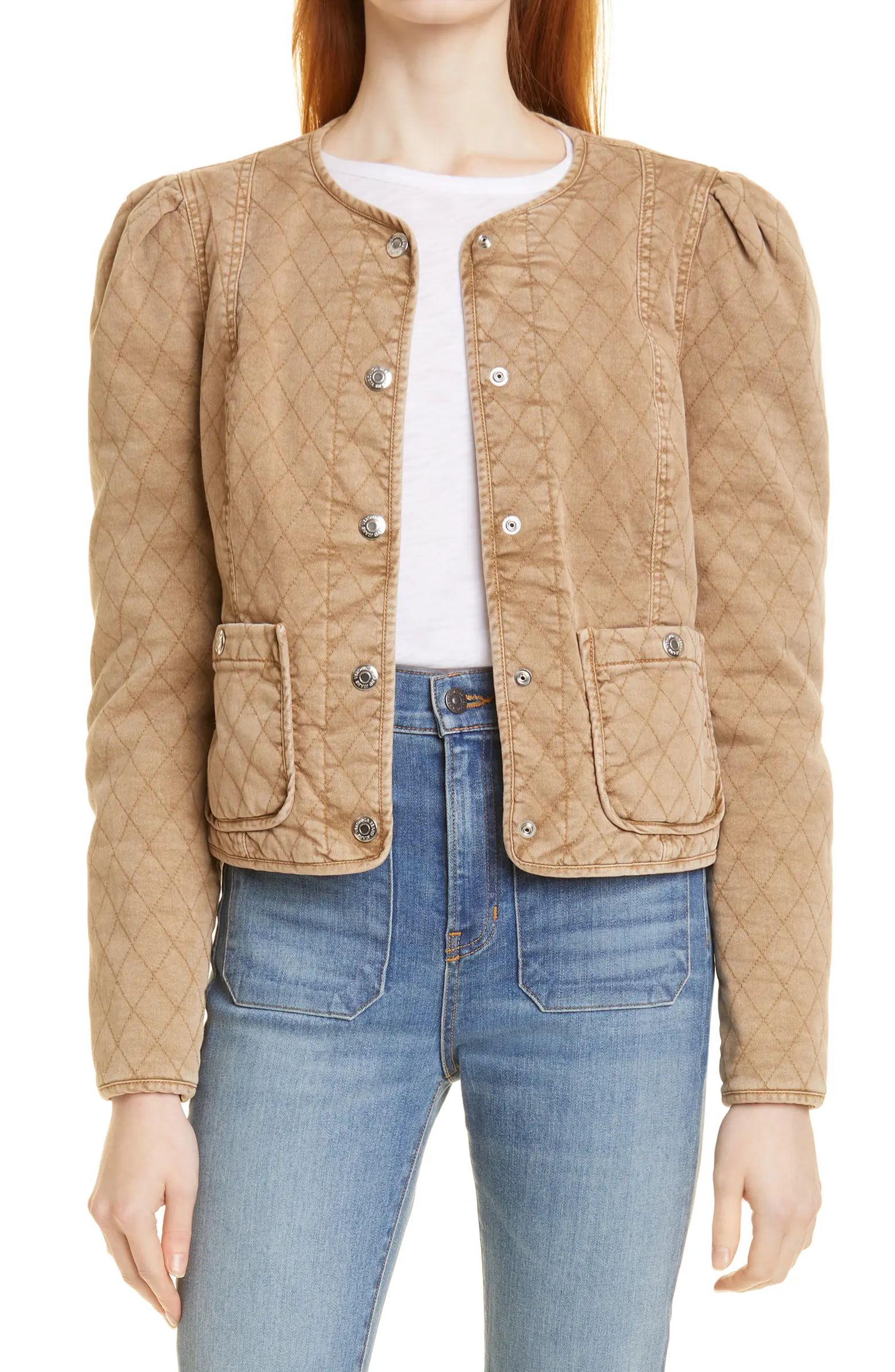 Camilla Stretch Cotton Quilted Jacket | Nordstrom Rack