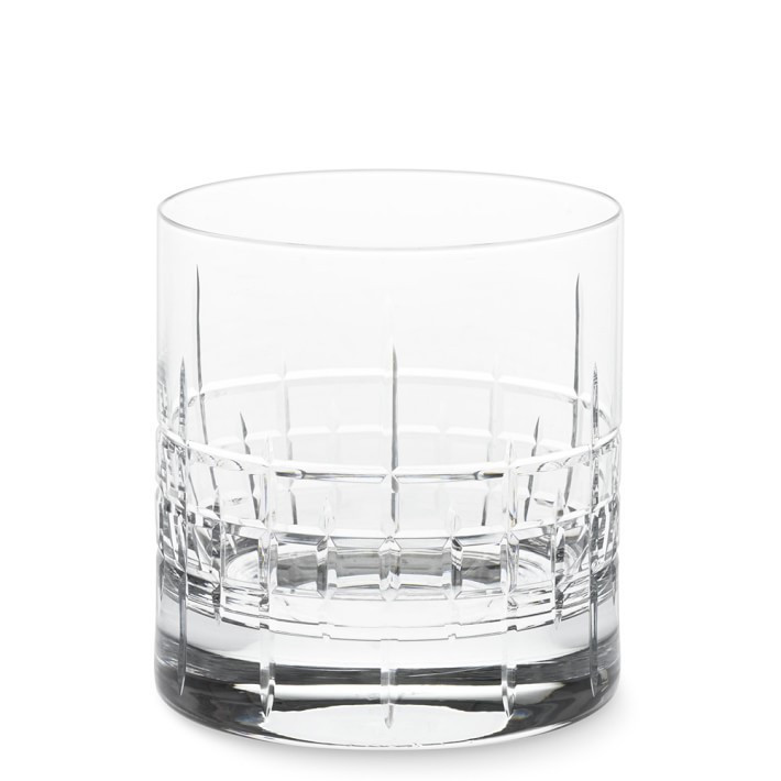 MacLean Cut Crystal Double Old-Fashioned Glasses | Williams-Sonoma