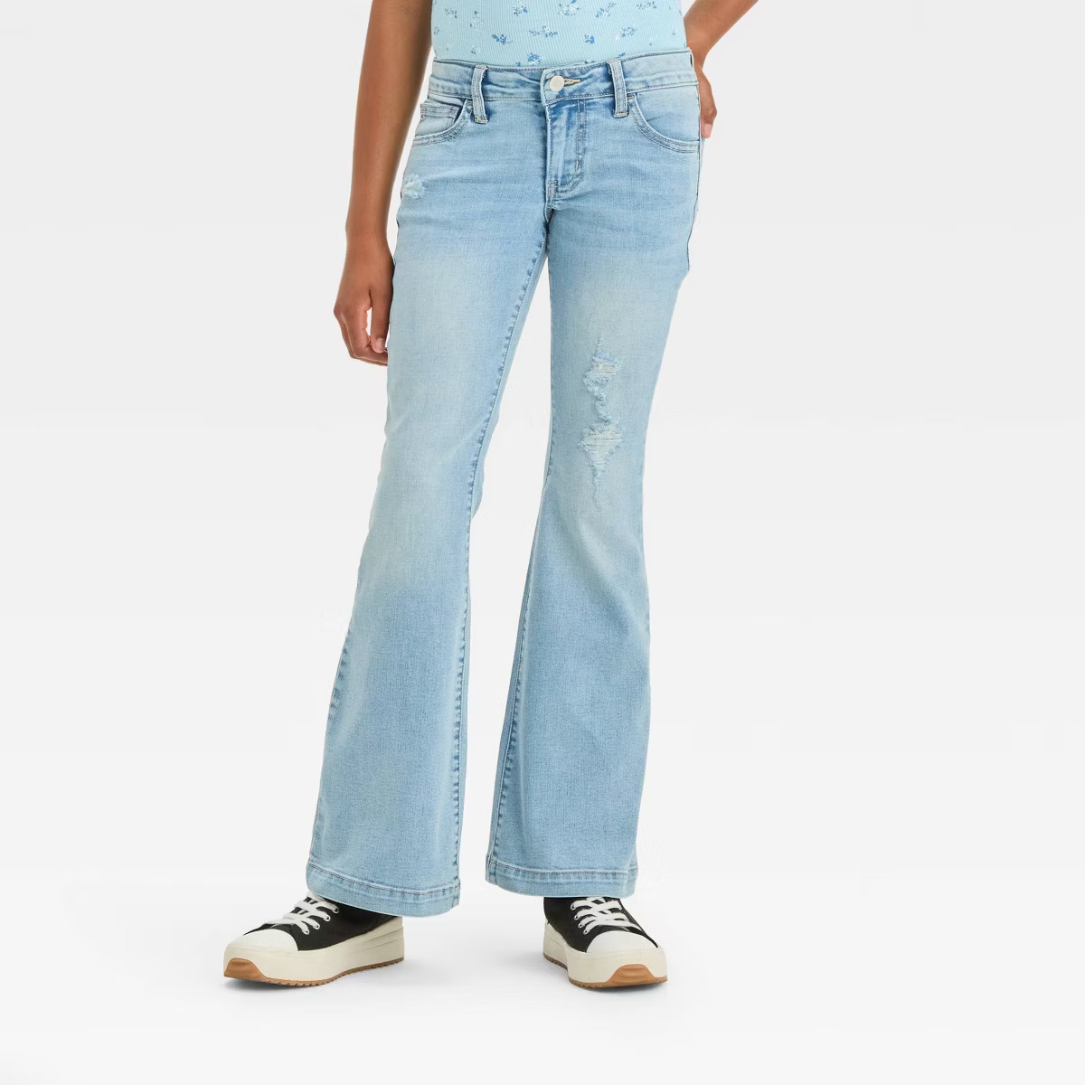 Girls' Low-Rise Flare Jeans - art class™ | Target