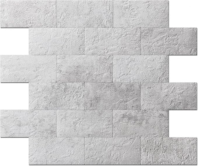 Art3d 10-Pack Peel and Stick Backsplash Wall Tile for Kitchen Bathroom Fireplace Vanitity in Natu... | Amazon (US)