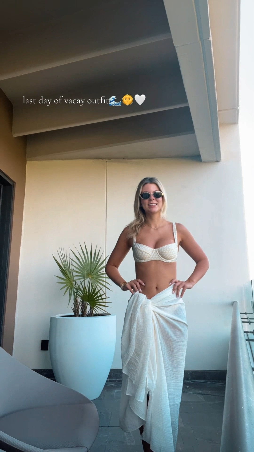 Loving this monday swim set and sarong on my vacation! The sarong is so perfect to throw on over any swimmie. 

#LTKootd #LTKTravel #LTKgrwm