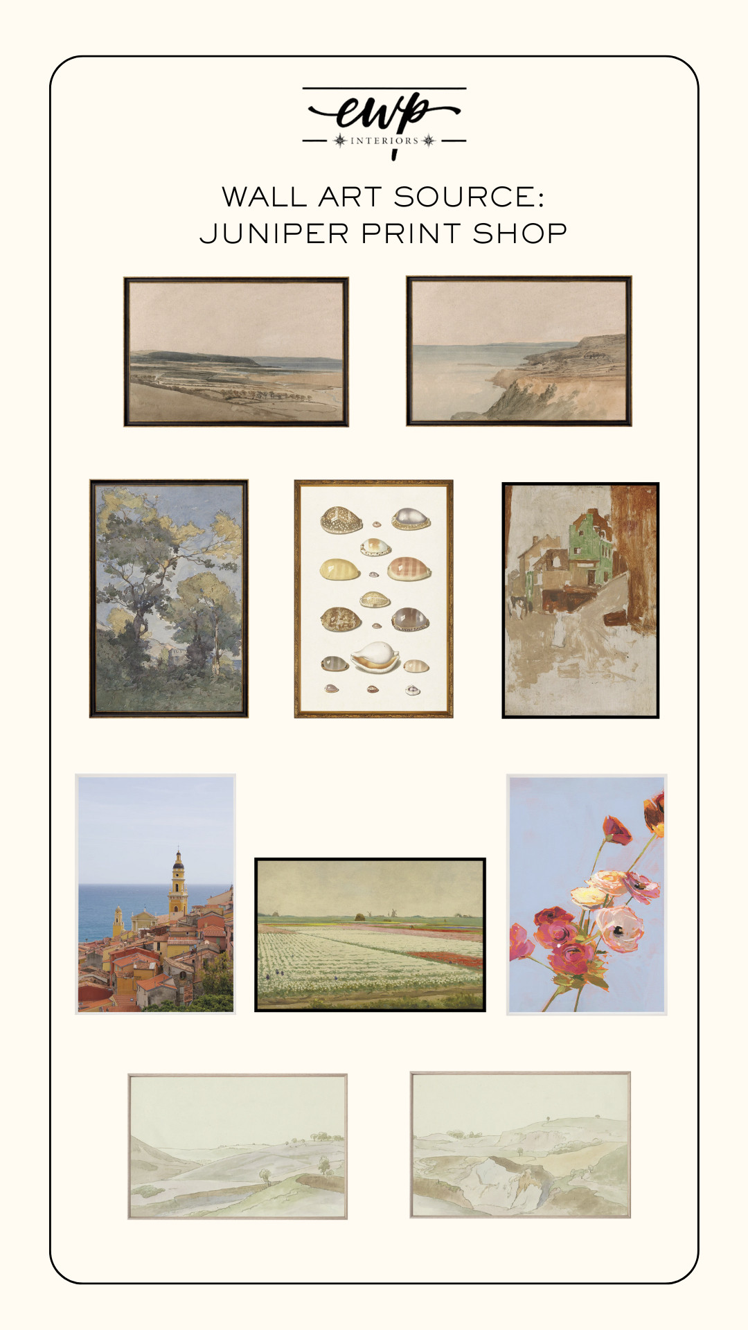 Some spring favorites from Juniper Print Shop. You can choose art on paper, on canvas, or a download that you can print at home! 

 #LTKHome