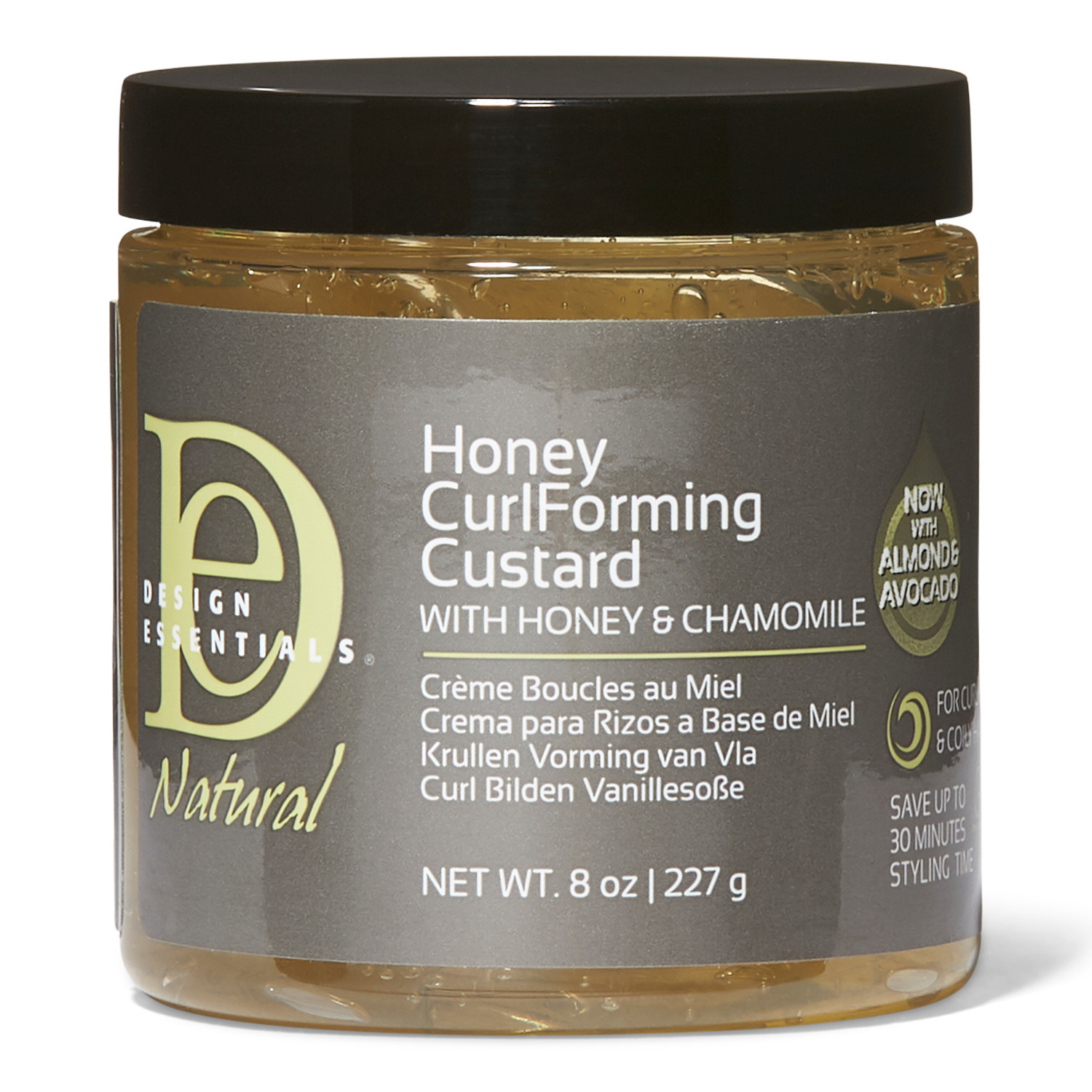 Design Essentials Honey Curl Forming Custard 8 oz | Sally Beauty