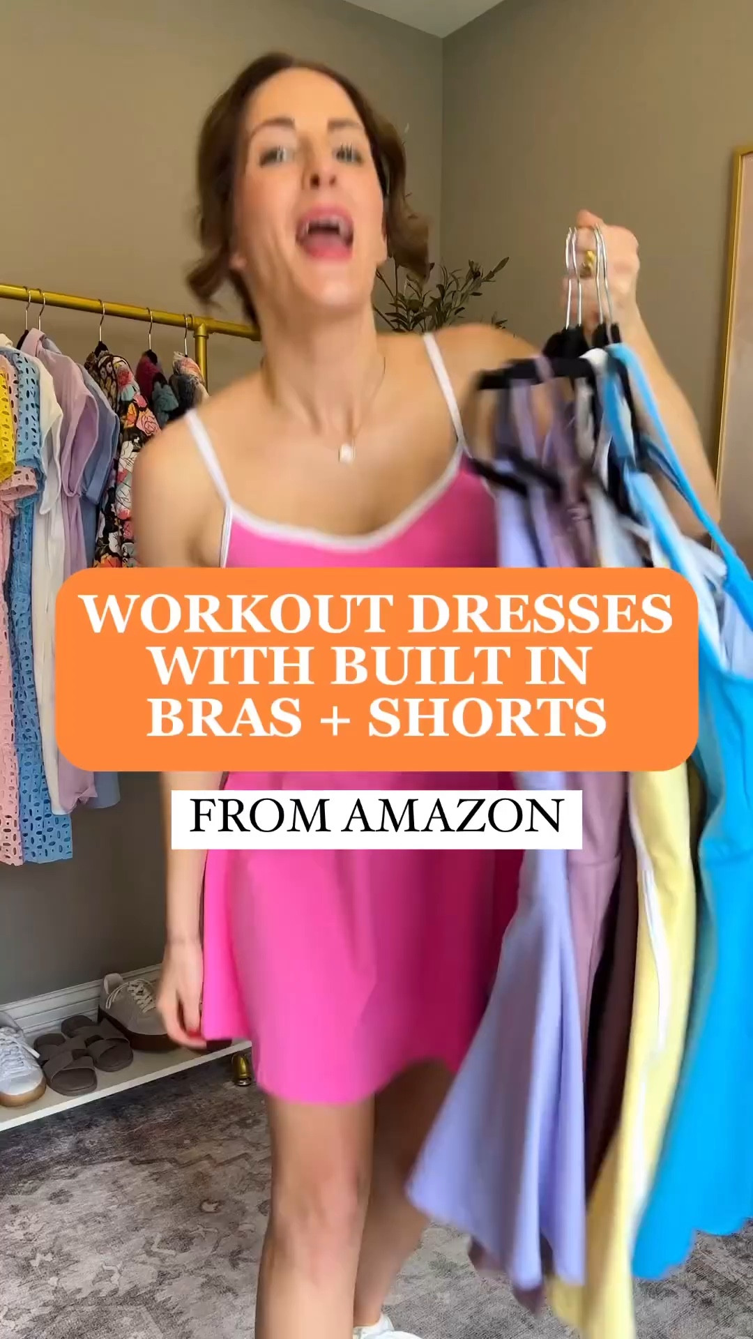 I’m 5’4” wearing a small in each! 

#LTKStyleTip #LTKFindsUnder50 #LTKFitness