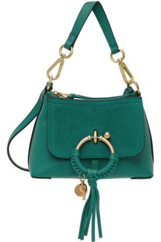 Green Mini Joan Crossbody Bag | SSENSE