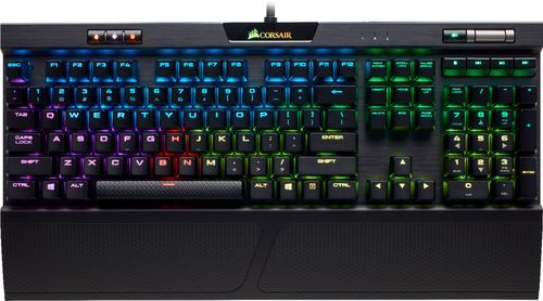 CORSAIR - Gaming K70 RGB MK.2 RAPIDFIRE Mechanical Wired CHERRY MX Speed Switch Keyboard with RGB Ba | Best Buy U.S.