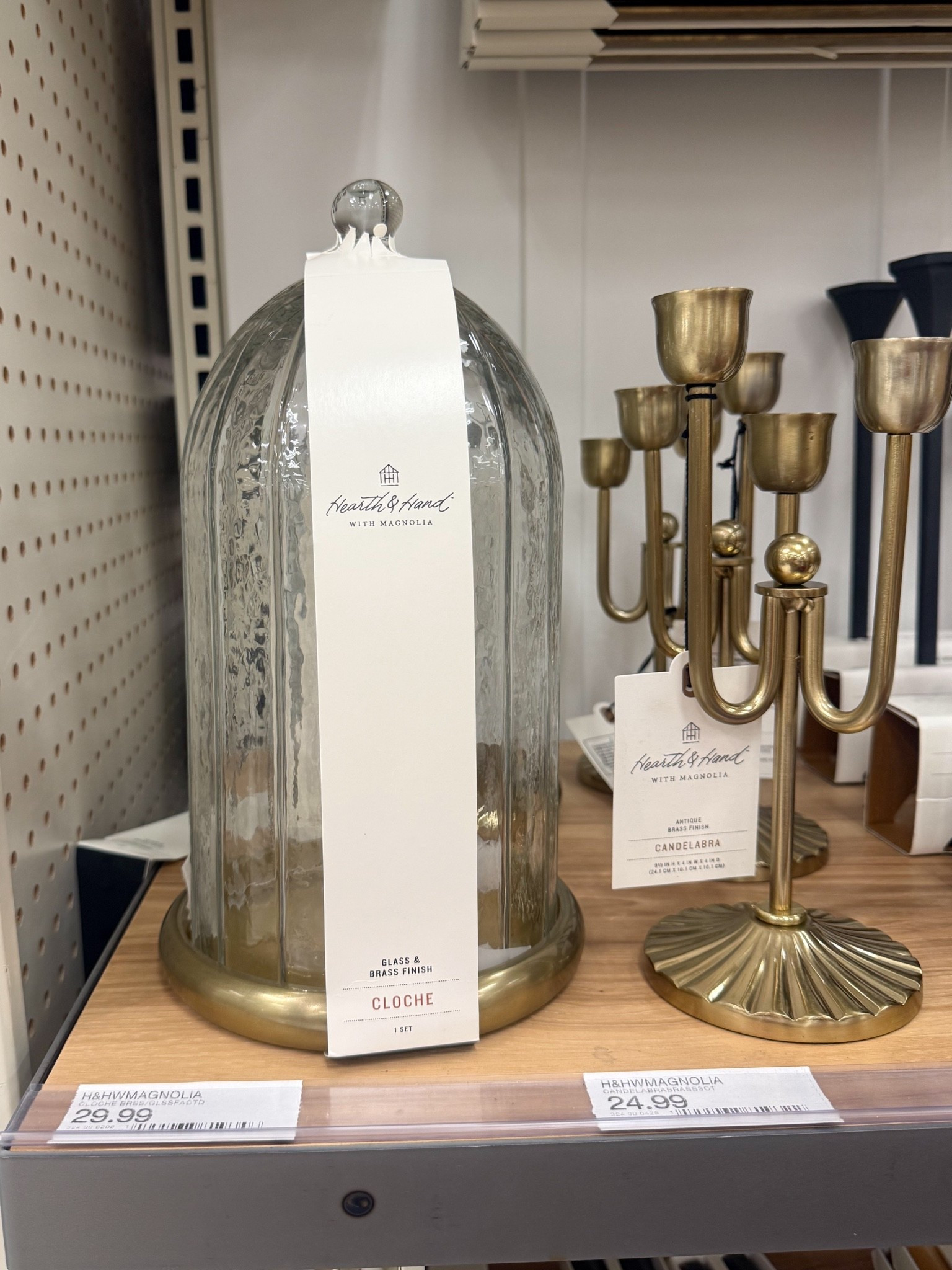 This Hearth & Hand cloche is stunning!! 🤩 Also loving the vintage vibes of the brass candleholder!

#LTKSeasonal #LTKHome