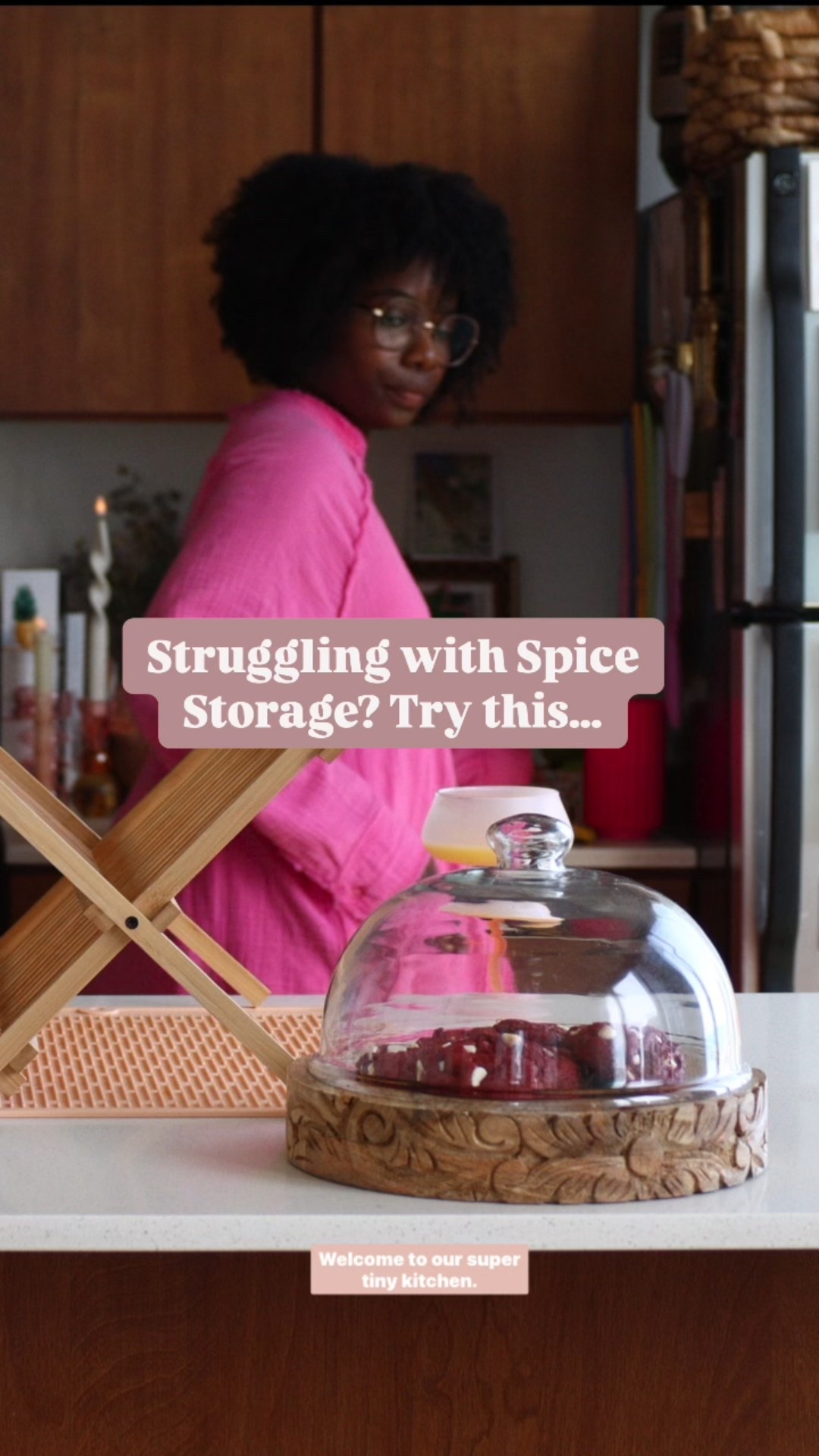 This rolling cart turned into our temporary spice rack has been a GAME changer!!

I recalled STRESSING about where we would put our spices and oils which required a bit of thinking outside the box! It has worked WONDERS keeping everything organized & easy to grab. When my friends  come over they are so shocked that I’m rolling out a cart nonchalantly 😭😂

Would you try a rolling cart in your space?


#LTKWatchNow #LTKFindsUnder50 #LTKHome