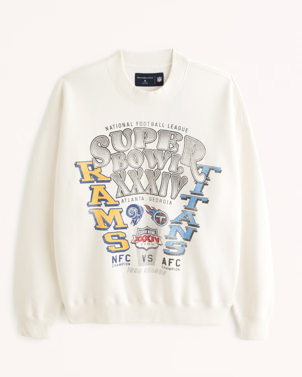 Kansas City Chiefs Graphic Crew Sweatshirt | Abercrombie & Fitch (US)