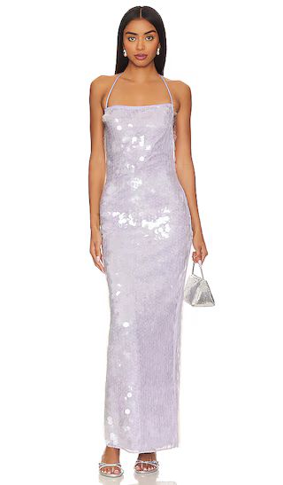 Tianna Gown in Powder Purple | Sequin Maxi Dress | Sequin Gown | Light Purple Dress | Revolve Spring | Revolve Clothing (Global)