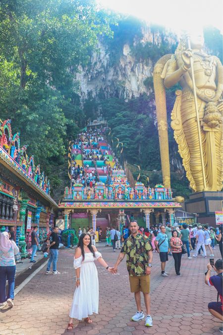 Batu Caves 🧡💜🩷🩵💛

Those stairs are pretty but a workout to get to the top.. lol 



#LTKTravel #LTKFindsUnder50 #LTKStyleTip